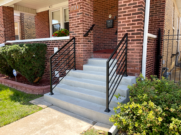 Custom Exterior Railings | Best Chicago Railings