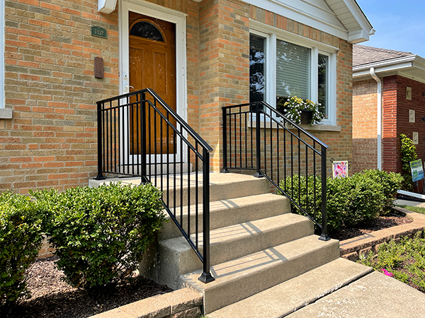 Custom Exterior Railings | Best Chicago Railings