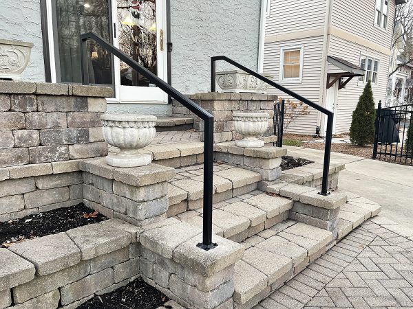 custom handrails for stone steps | Custom Handrails Chicago