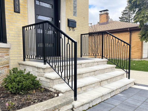 Decorative railings for front porch | Front Porch Railing