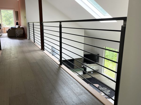 Interior Custom Railings with post extensions
